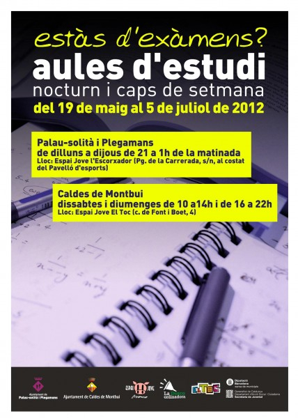 cartell sales estudi 2012